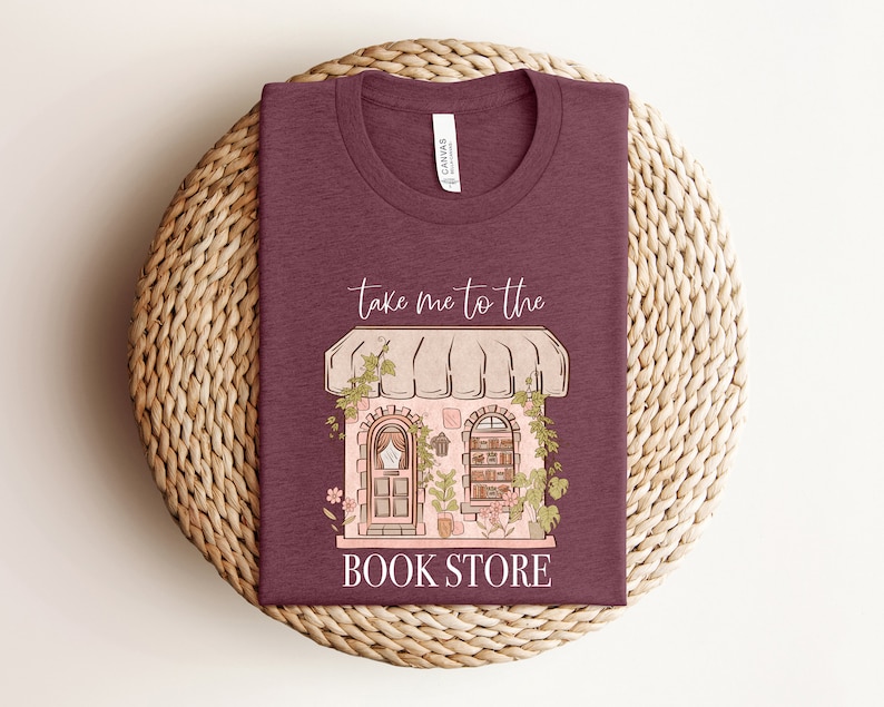Take Me To The Book Store Sweatshirt-carlalin
