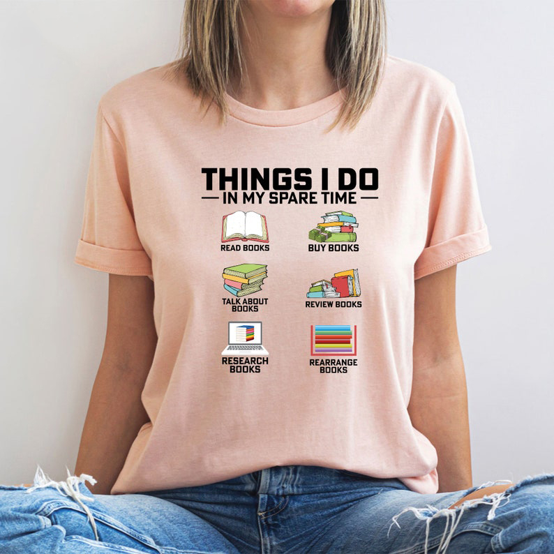 Funny Book Shirt-carlalin