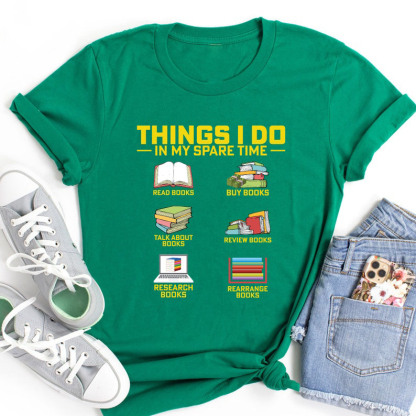 Funny Book Shirt-carlalin