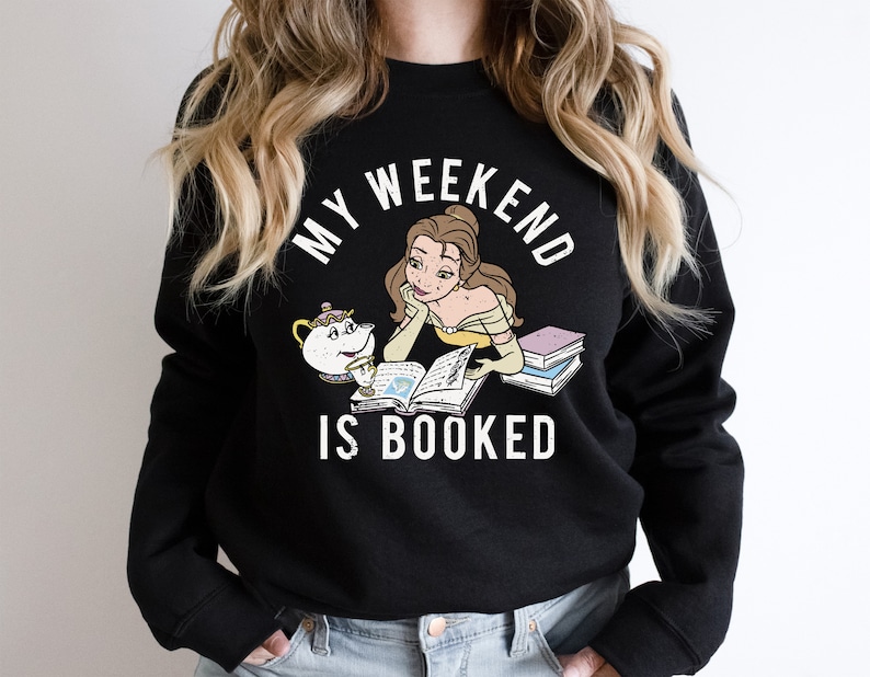 My Weekend Is Booked Sweatshirt-carlalin