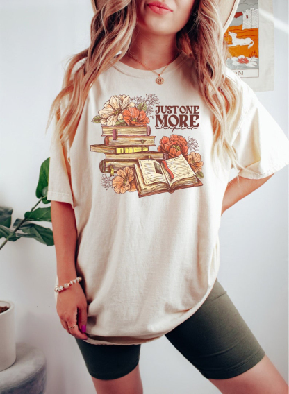 Just One More Chapter Shirt-carlalin