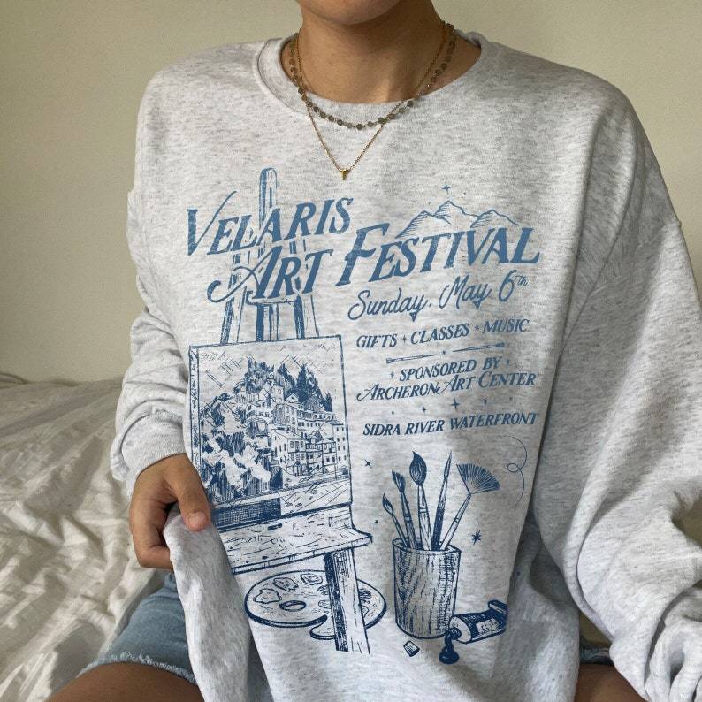 Velaris Art Festival Sweatshirt-carlalin