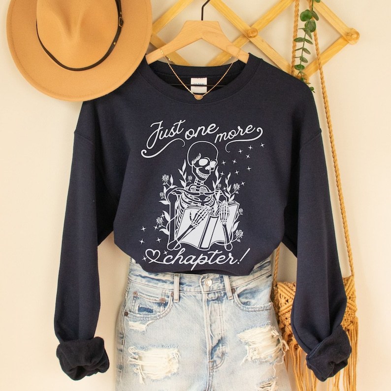 Just One More Chapter Sweatshirt-carlalin