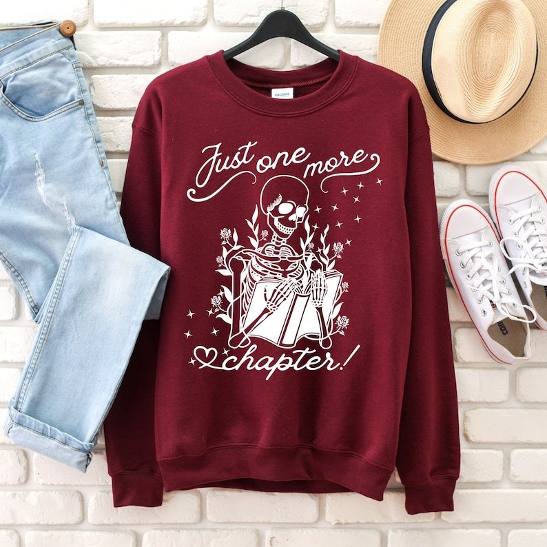 Just One More Chapter Sweatshirt-carlalin