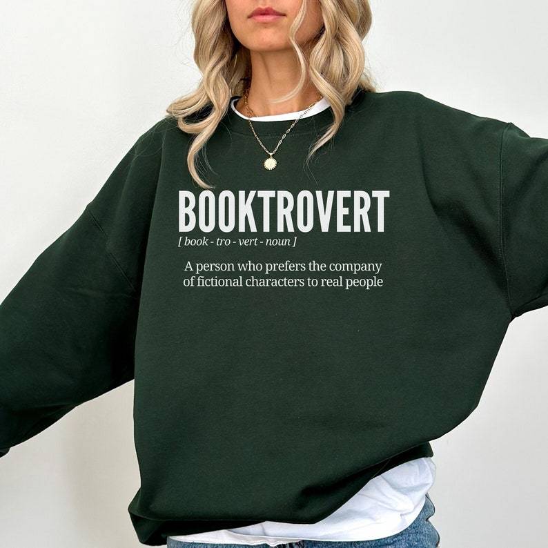 Booktrovert Sweatshirt-carlalin