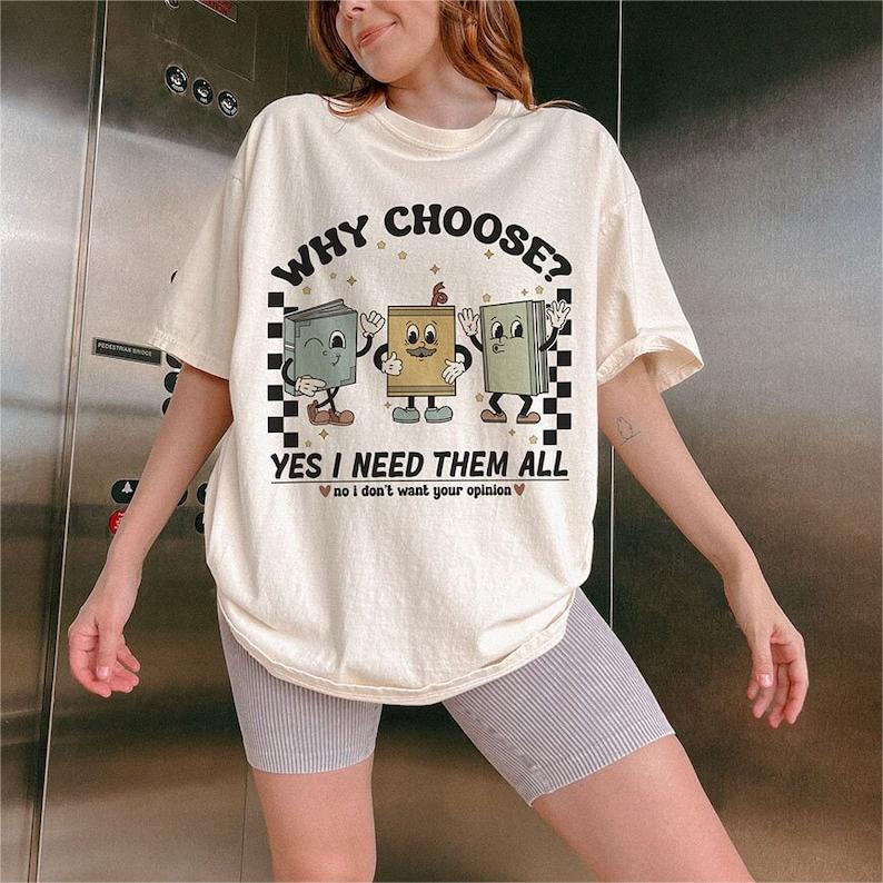Why Choose Bookish T-Shirt-carlalin