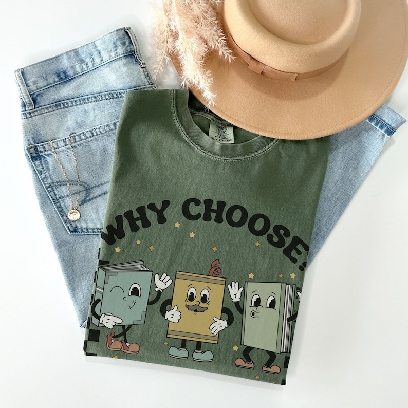 Why Choose Bookish T-Shirt-carlalin