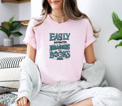 Fantasy Dragon T-Shirt-carlalin