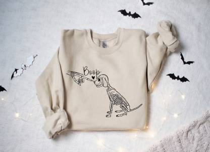 Dog Skeleton Sweatshirt
