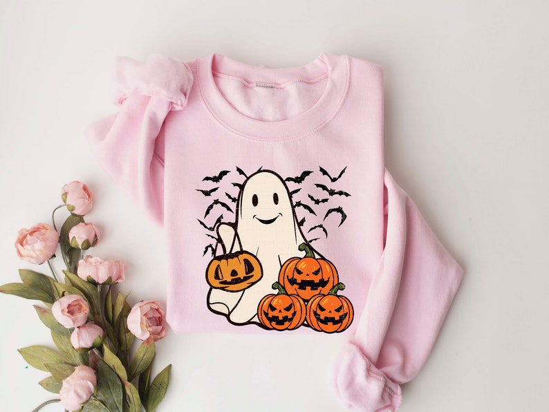 Ghost Halloween Sweatshirt
