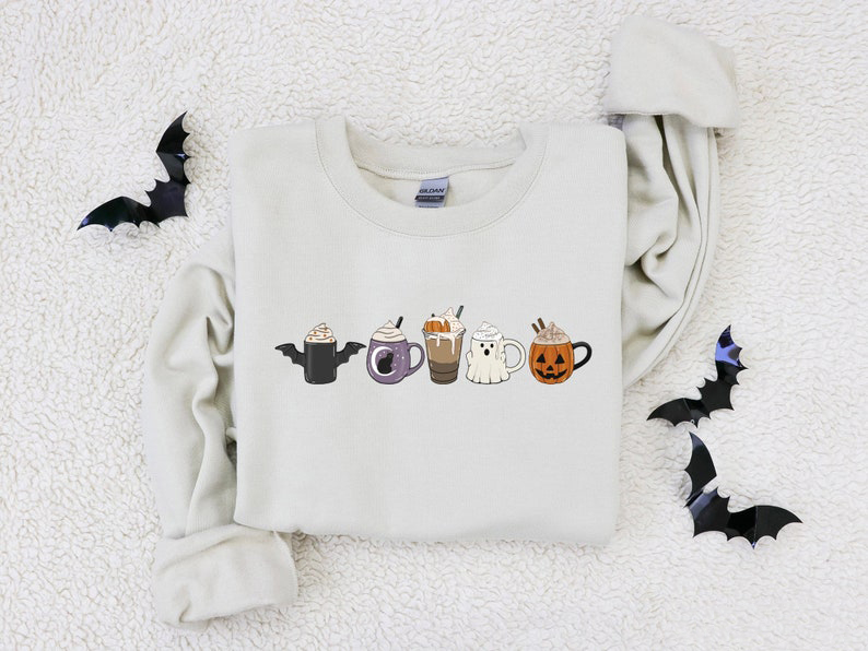 Halloween Coffee Sweatshirt