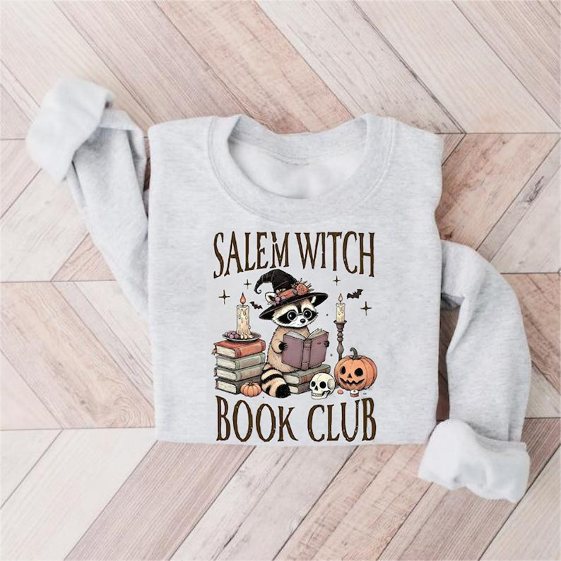 Salem Witch Book Club Sweatshirt-carlalin