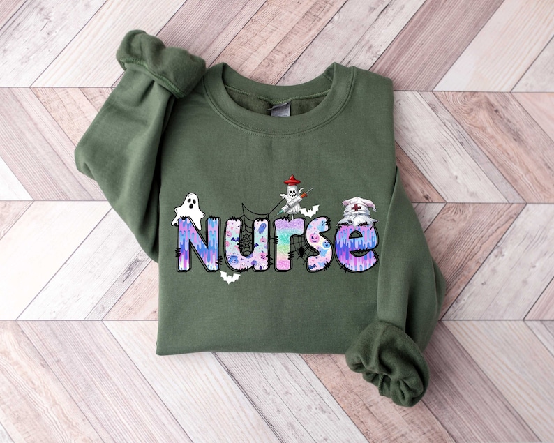 Halloween Nurse Sweatshirt