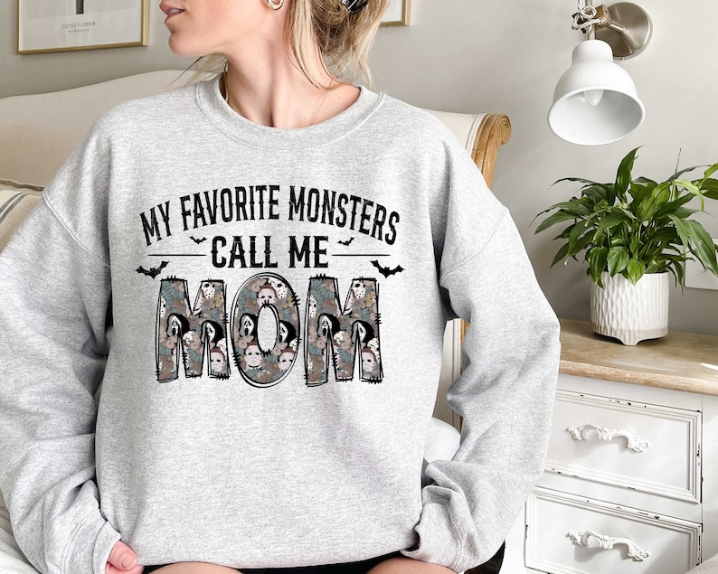 Halloween Momster Sweatshirt