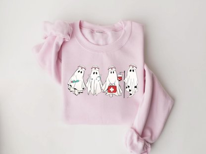 Halloween Spooky Nurse Sweatshirt