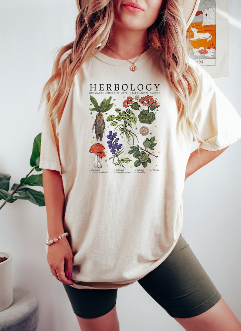 Herbology Plants Lover T-shirt-carlalin