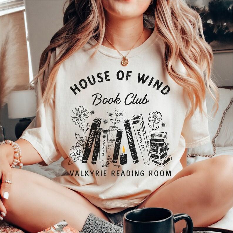 House Of Wind Book Slub T-Shirt-carlalin