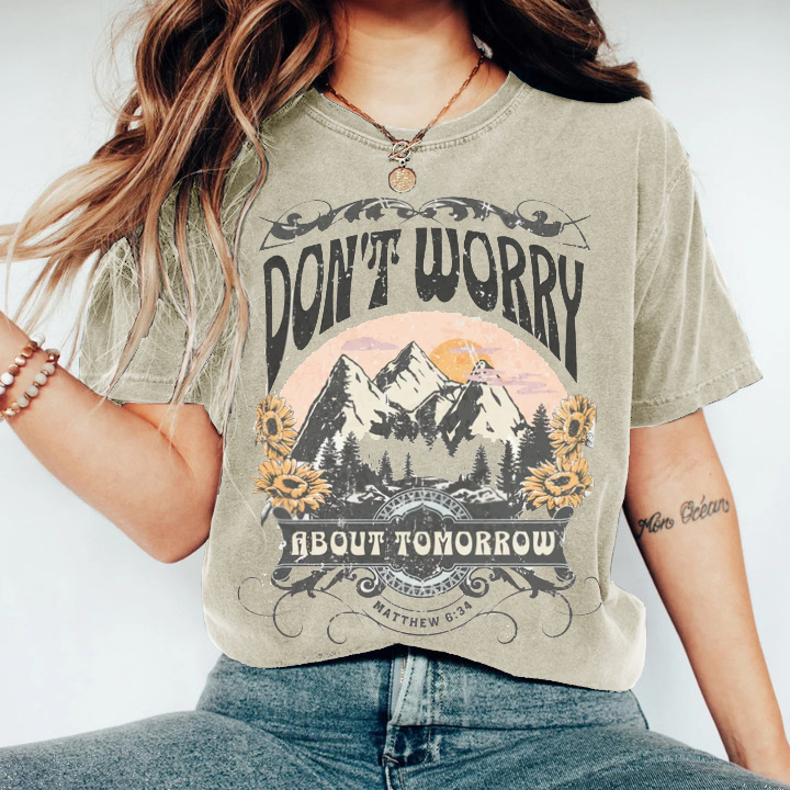 Vintage boho christian shirt-carlalin