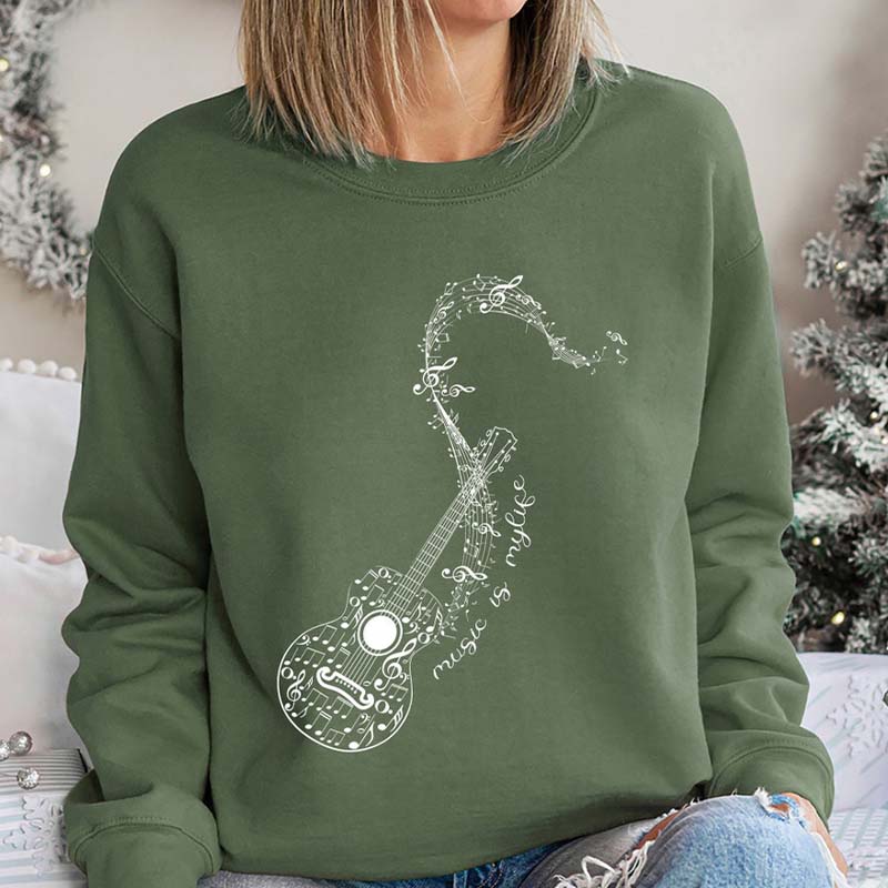 Musical Notes Sweatshirt