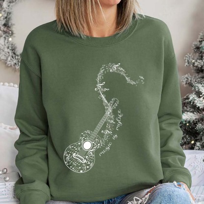 Musical Notes Sweatshirt