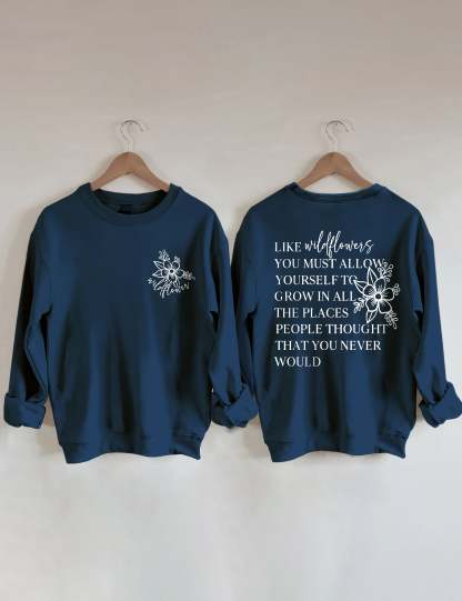 Like Wildflowers Sweatshirt-carlalin