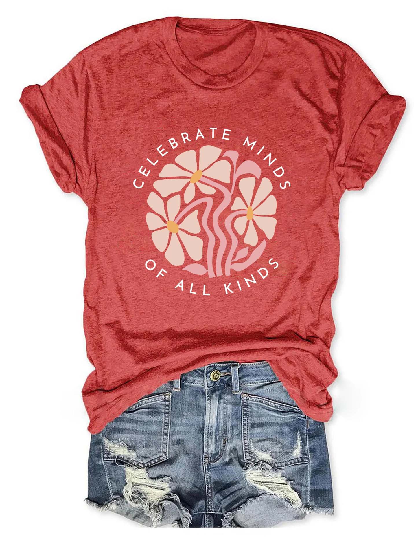 Celebrate Minds of All Kinds T-shirt-carlalin