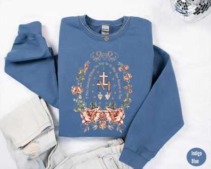 Magic Medal Flower Sweatshirt