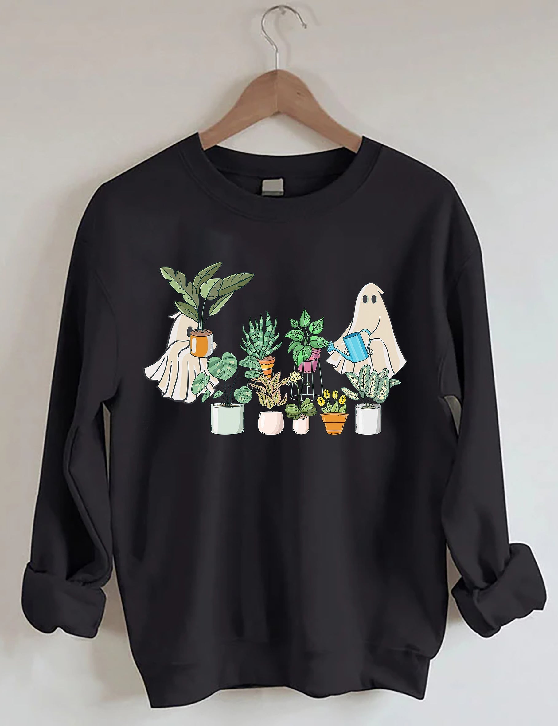 Ghost Plant Lady Sweatshirt-carlalin