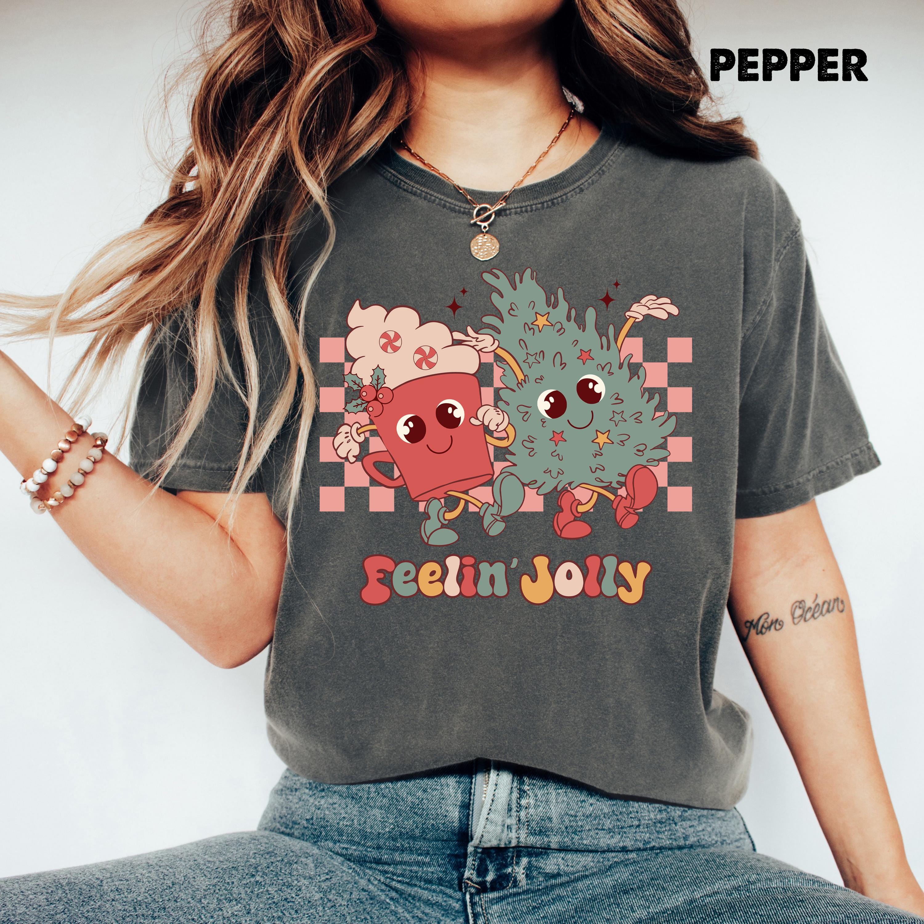 Feelin' Joy Christmas Comfort Colors Shirt