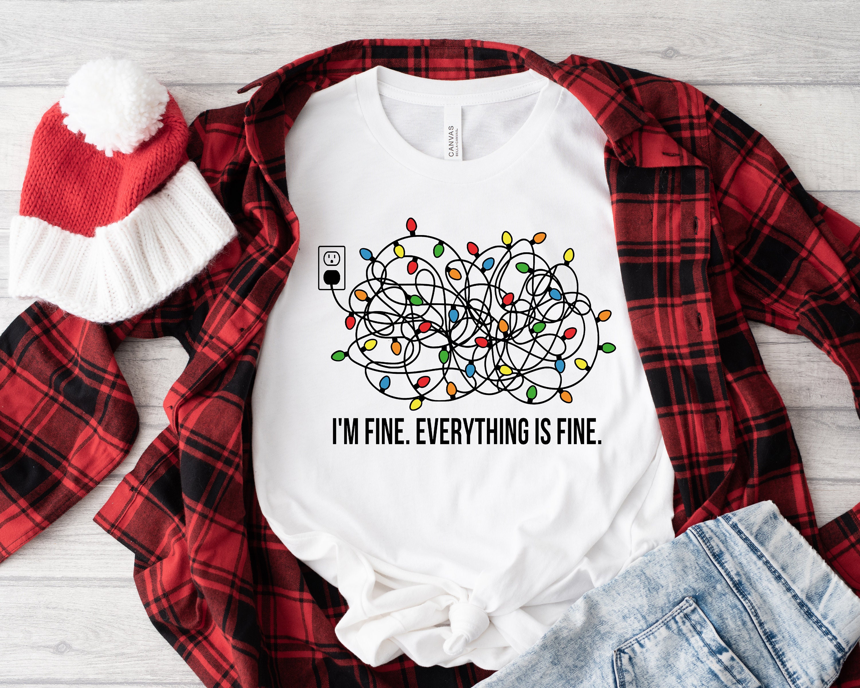 I'm Fine Everything Is Fine Shirt