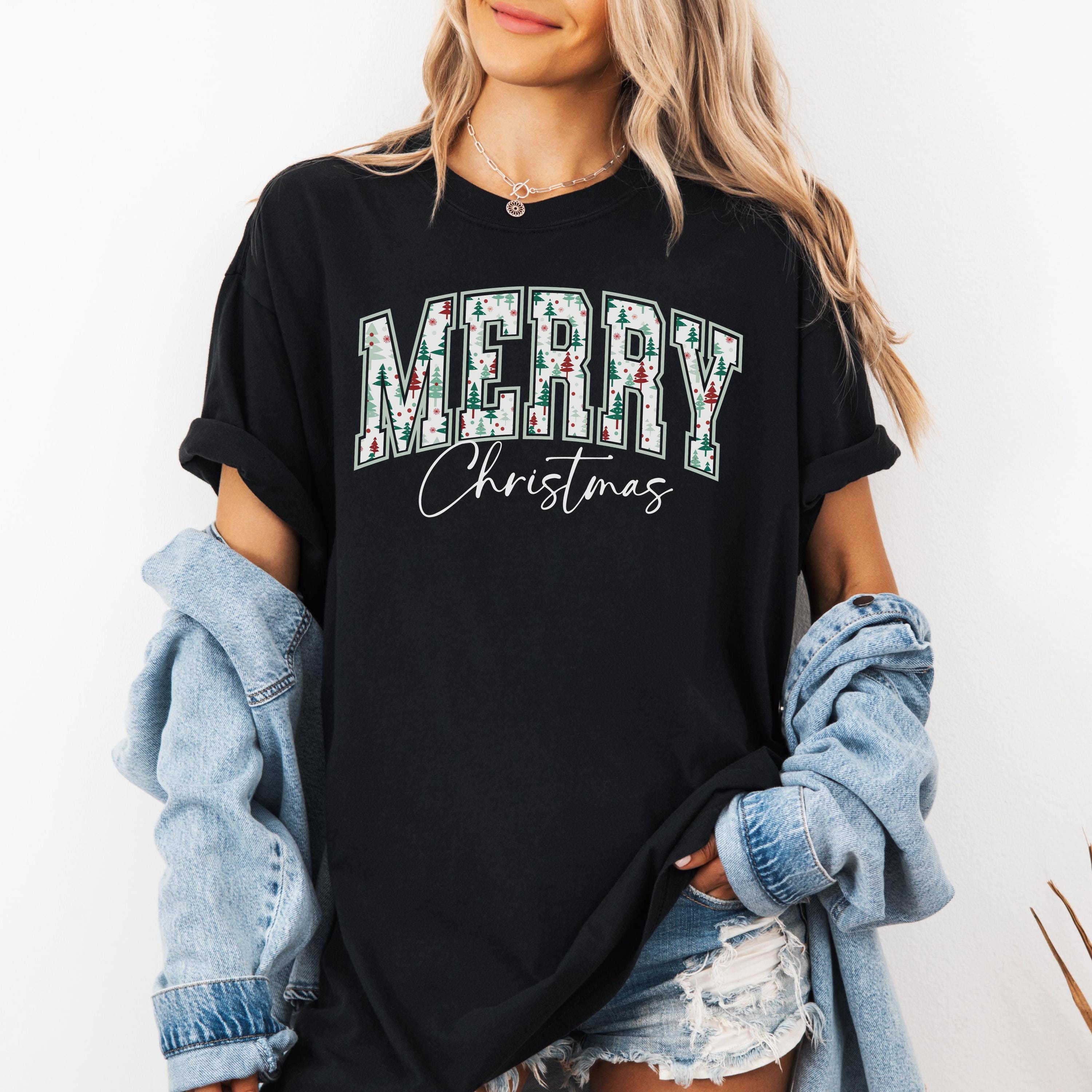 Comfort Colors Merry Christmas Shirt