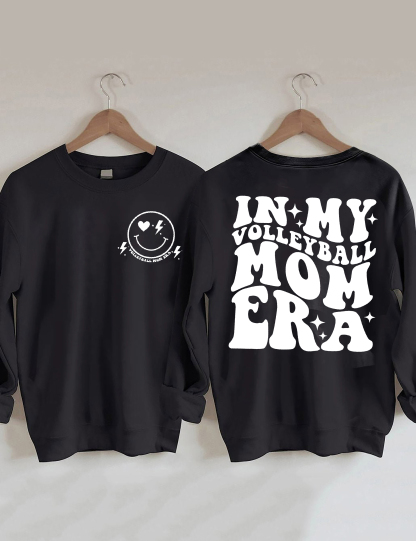 In My Volleyball Mom Era Sweatshirt-carlalin