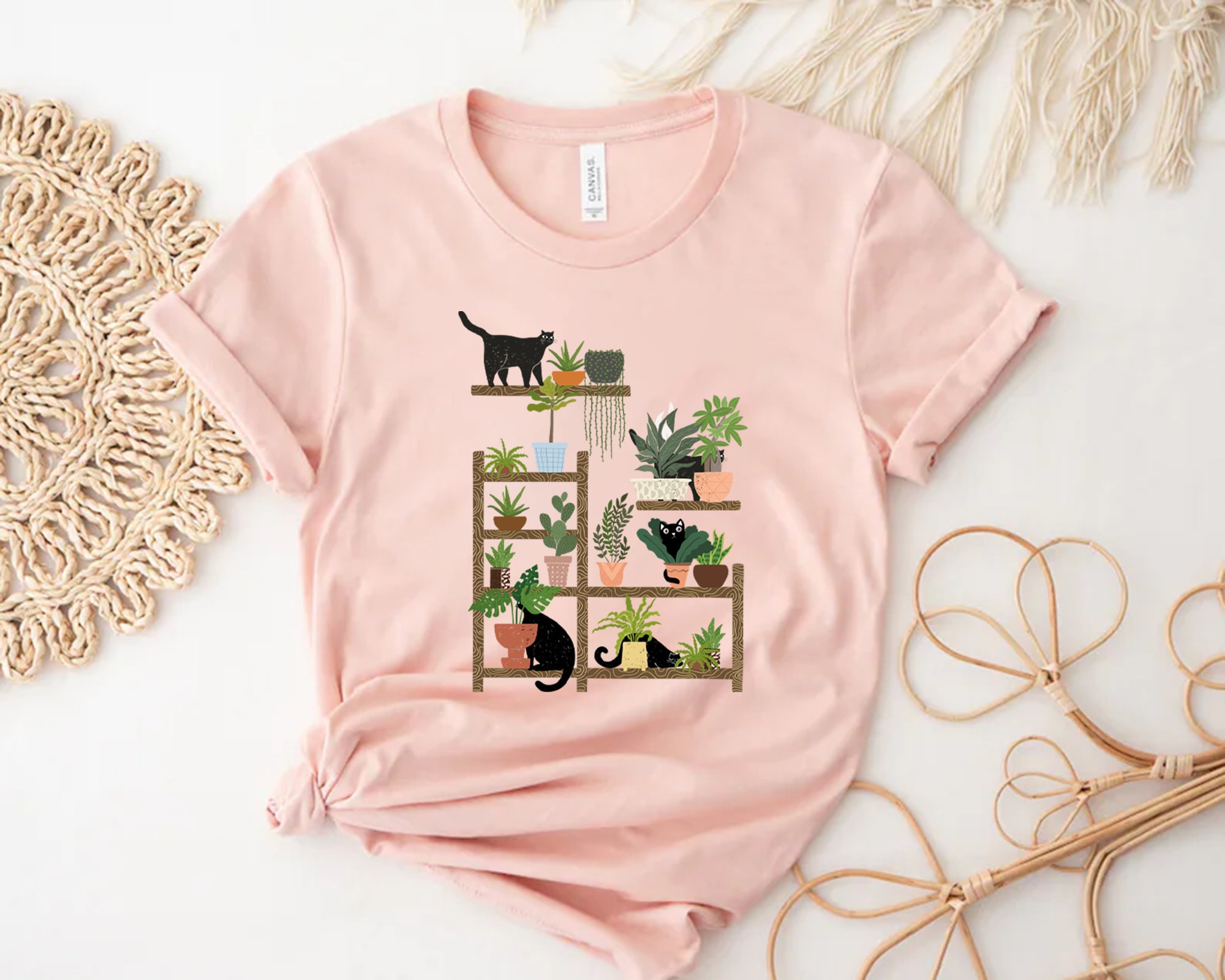 Cats and Plants Shirt