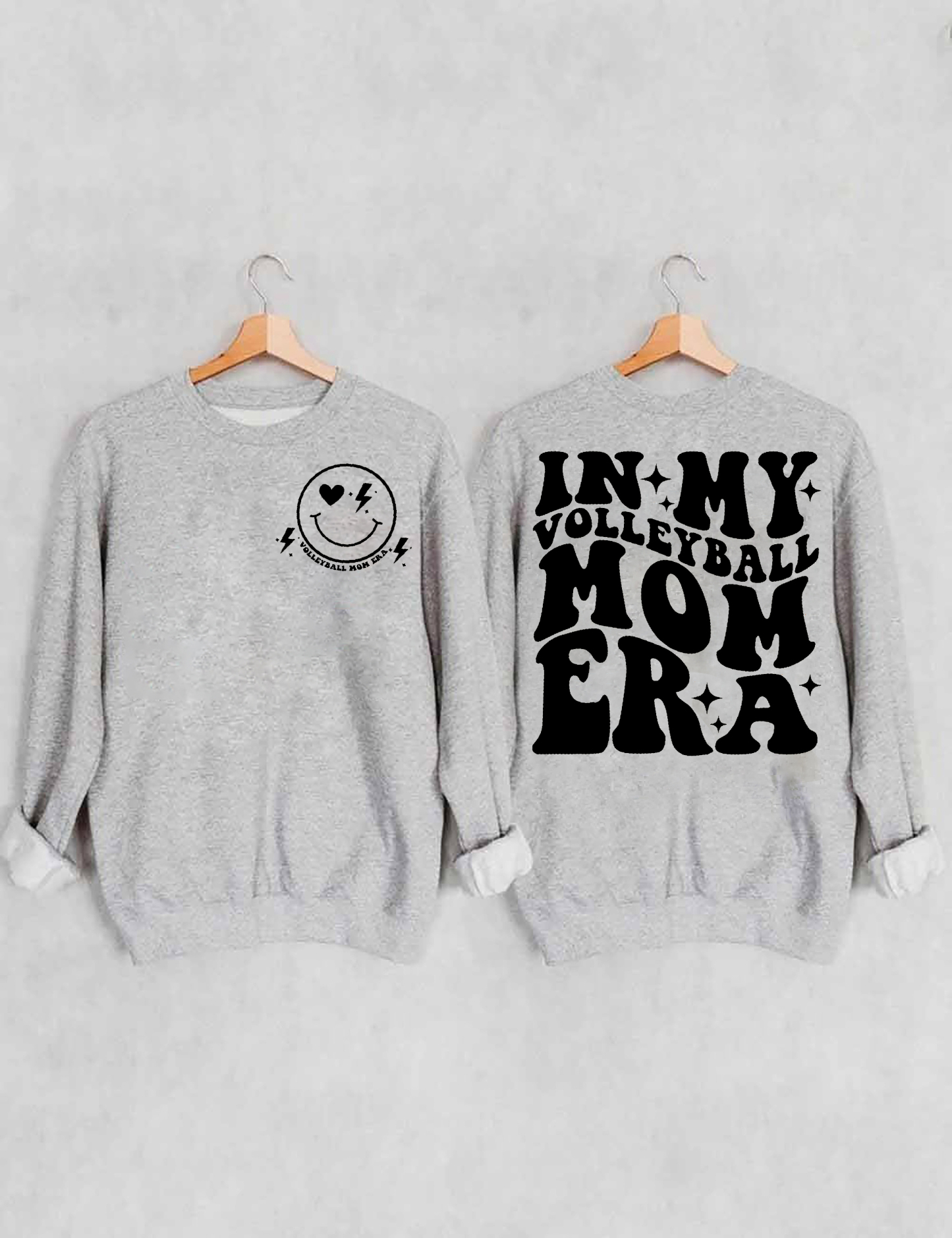 In My Volleyball Mom Era Sweatshirt-carlalin