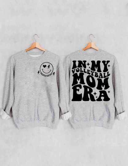 In My Volleyball Mom Era Sweatshirt-carlalin