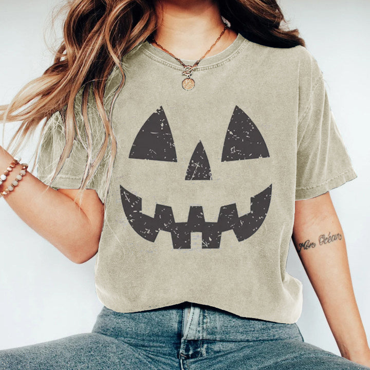 Halloween Face  T-Shirt-carlalin