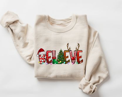 Believe Christmas Sweatshirt