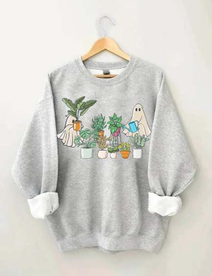 Ghost Plant Lady Sweatshirt-carlalin
