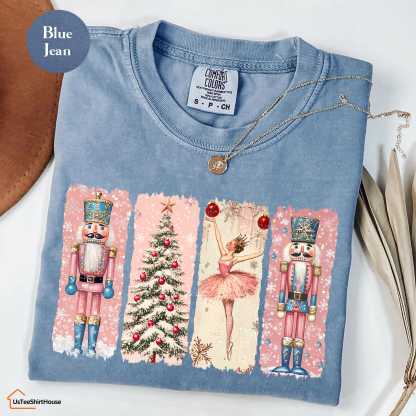 Comfort Colors Nutcracker Christmas Shirt