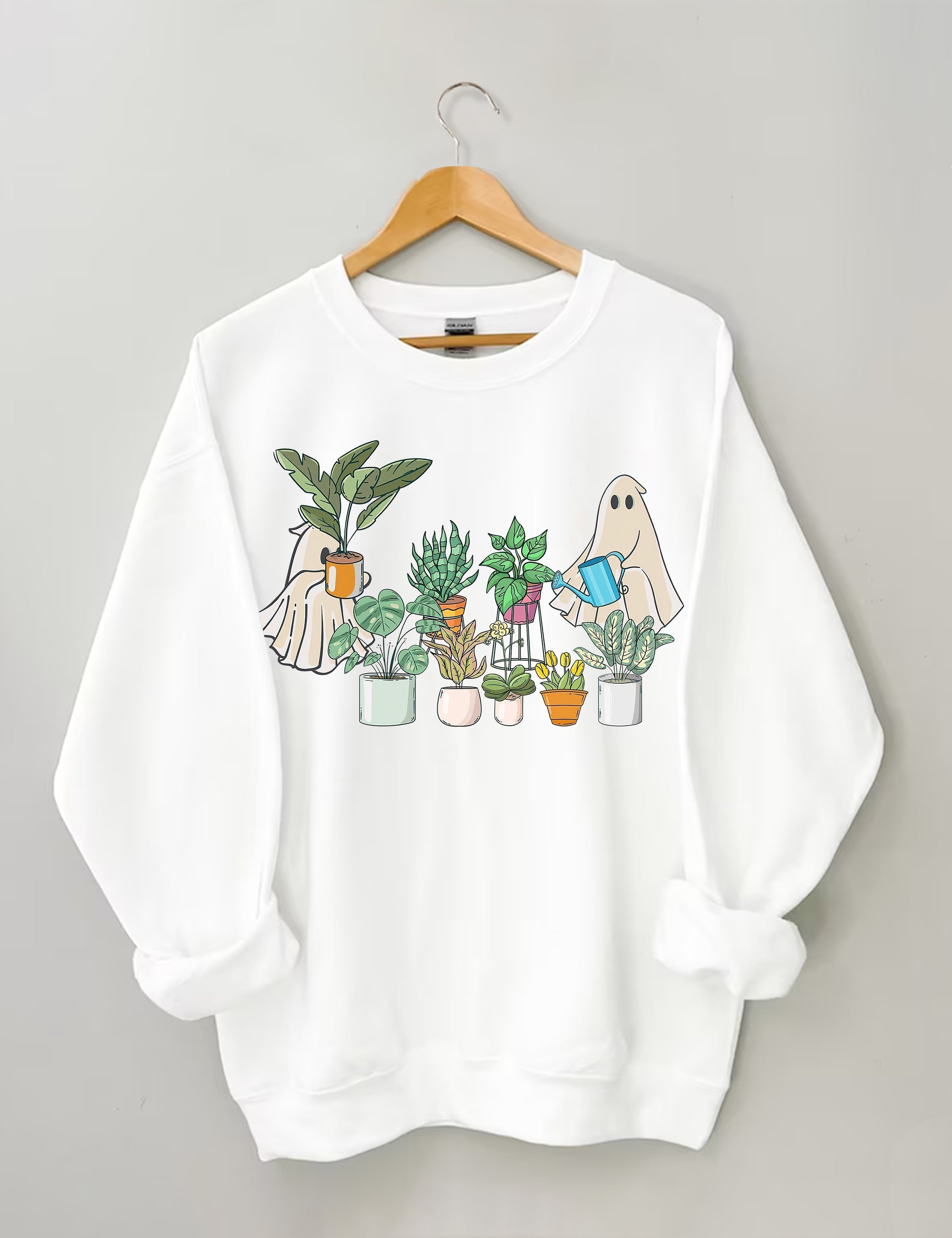 Ghost Plant Lady Sweatshirt-carlalin