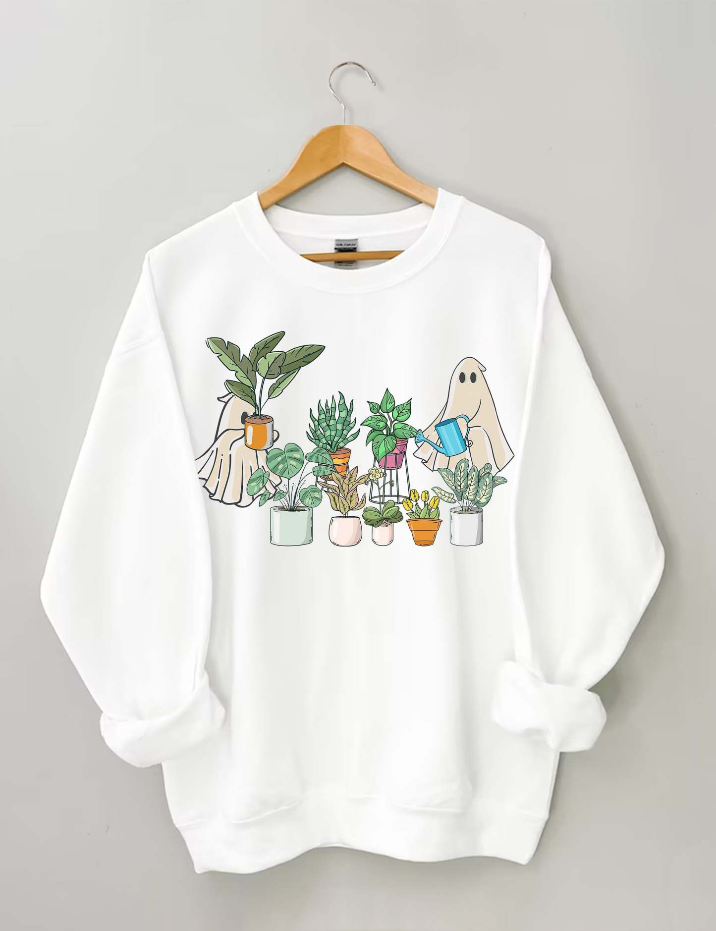 Ghost Plant Lady Sweatshirt-carlalin