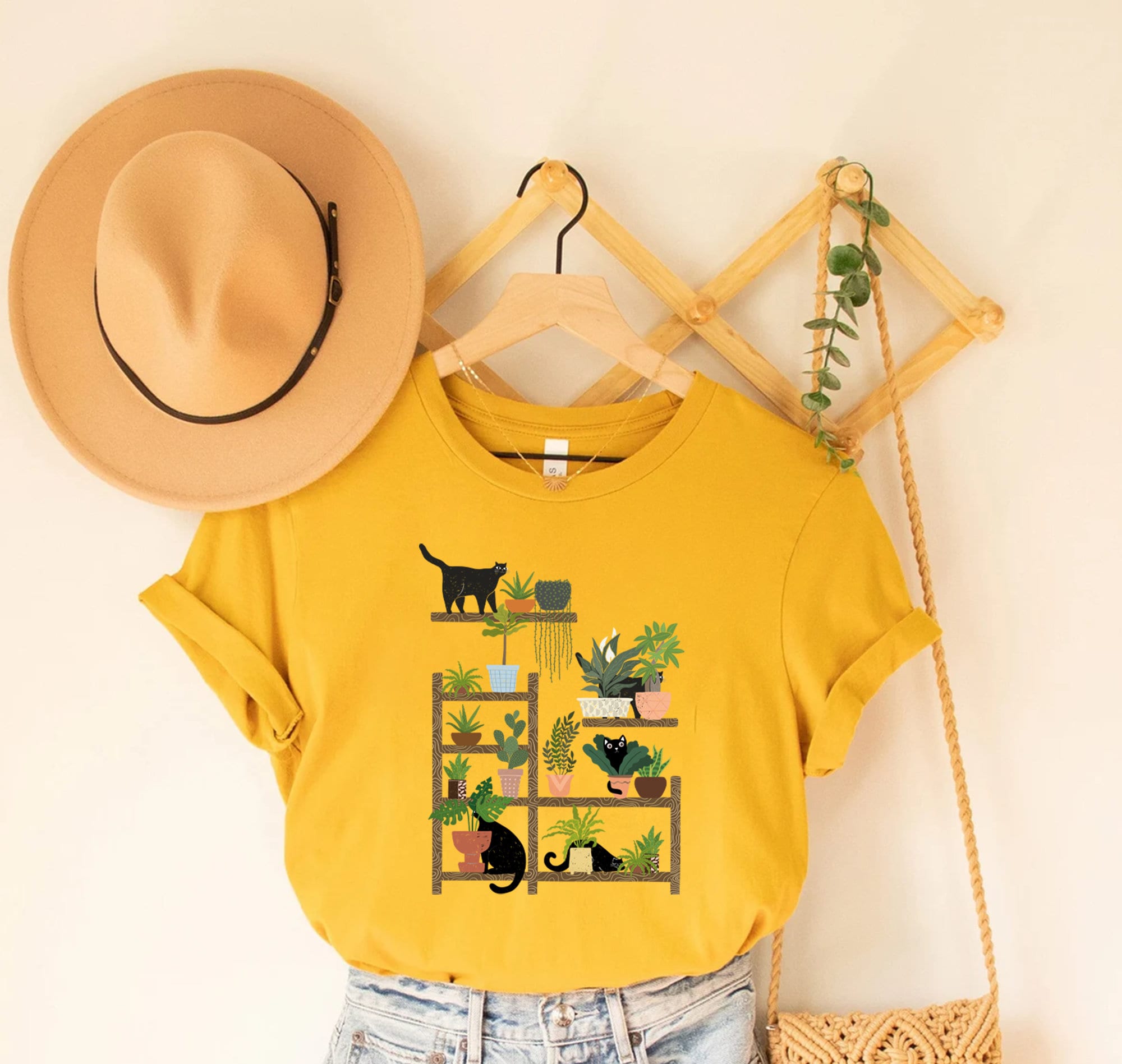 Dog and Plants Shirt