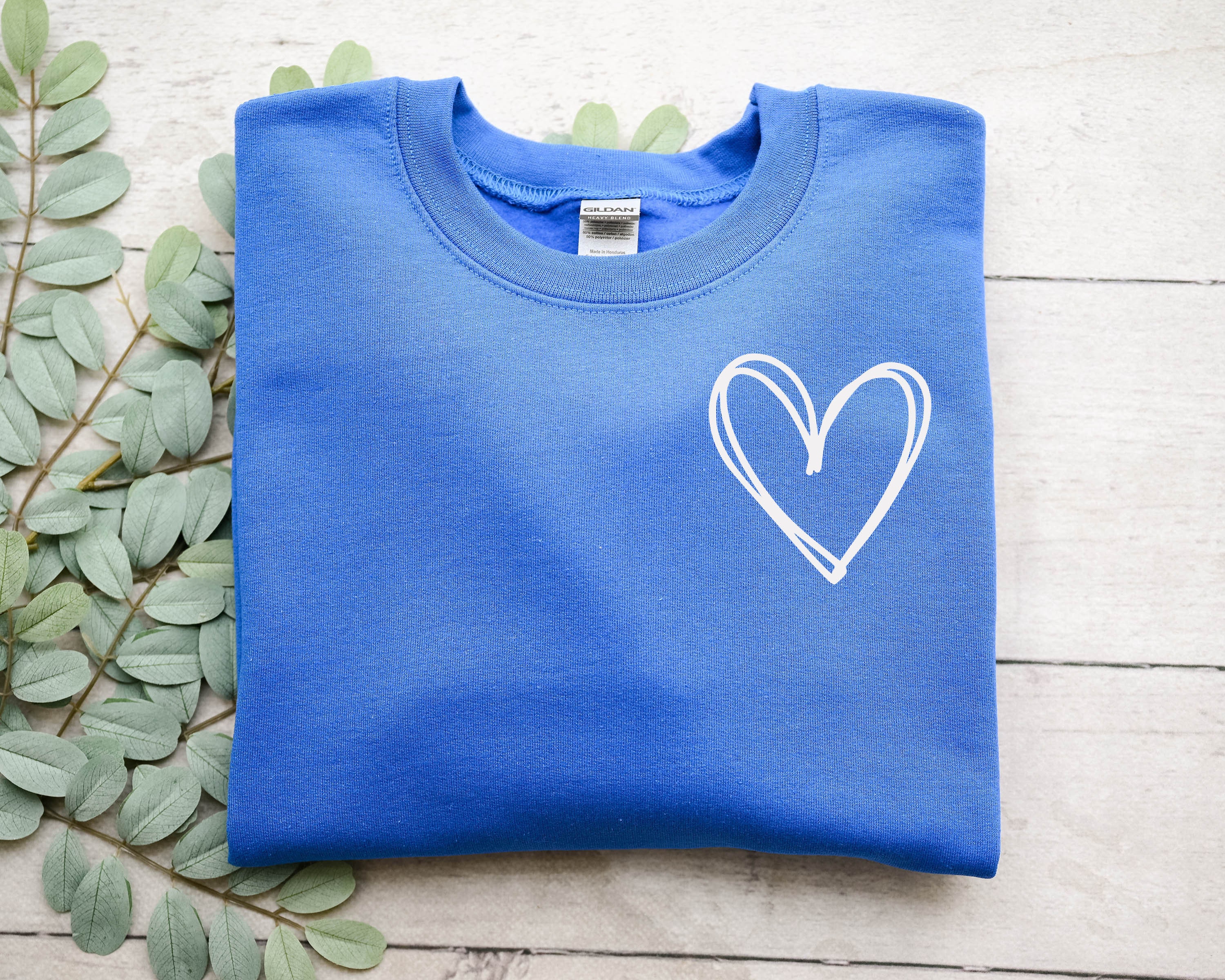 Heart Crewneck Sweatshirt
