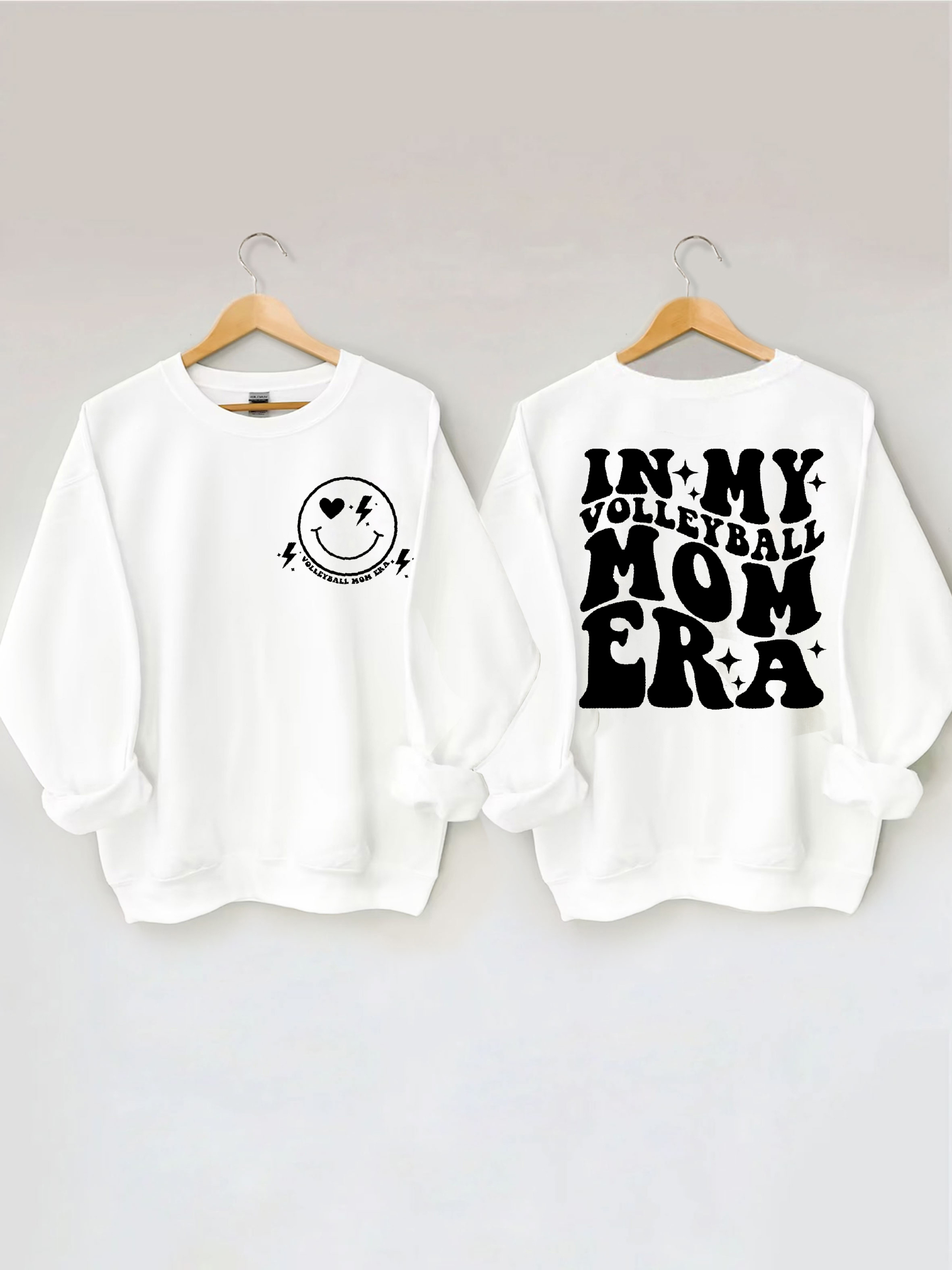 In My Volleyball Mom Era Sweatshirt-carlalin