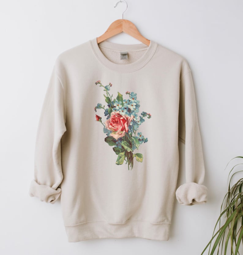 Plant Lady Mom Gift Vintage Floral shirt-carlalin