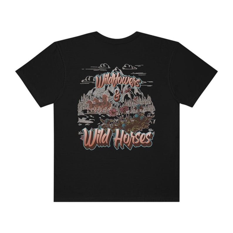 Wildflowers And Wild Horses Shirt-carlalin