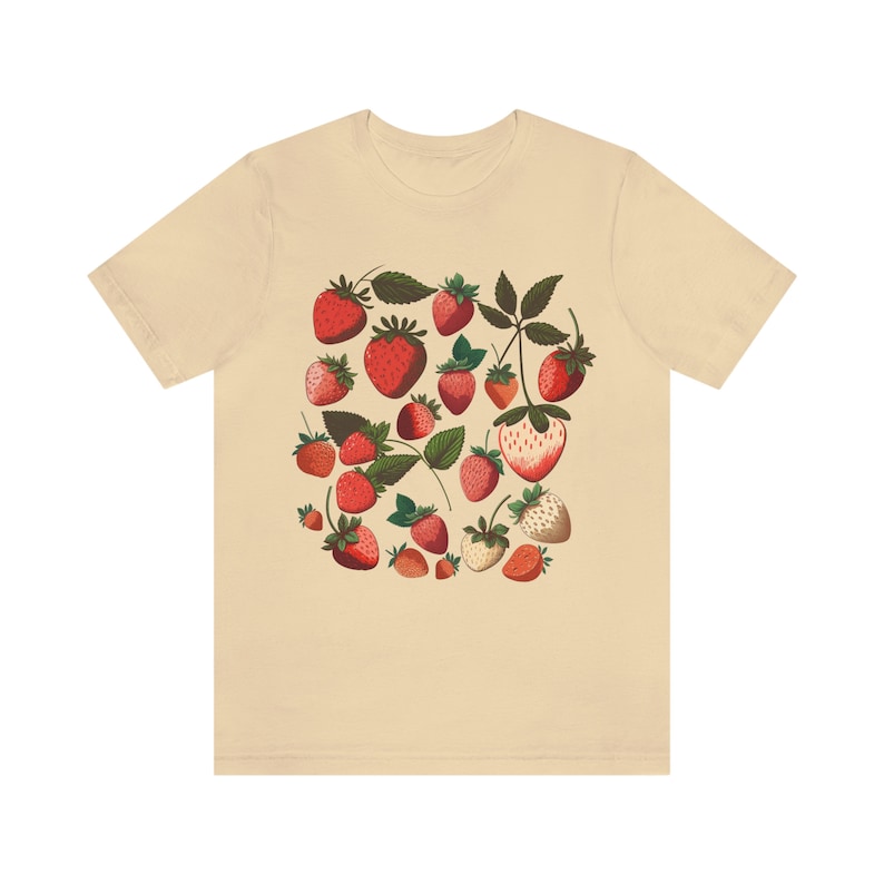 Strawberry Shirt Botanical Shirt-carlalin