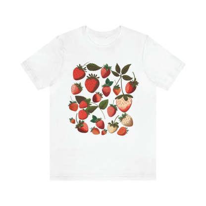 Strawberry Shirt Botanical Shirt-carlalin