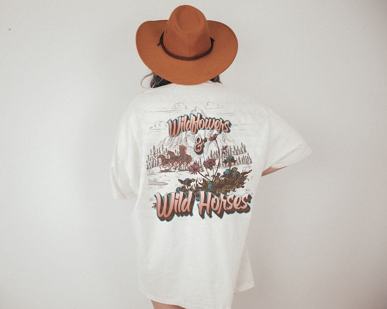 Wildflowers And Wild Horses Shirt-carlalin