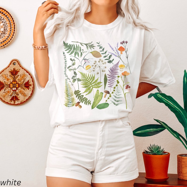 Comfort Colors Plant Shirt For Women-carlalin